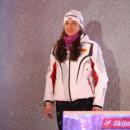 Justyna Kowalczyk Oslo 2011 medal ceremony (cross-country skiing, women 15 km)