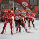Justyna Kowalczyk at Tour de Ski